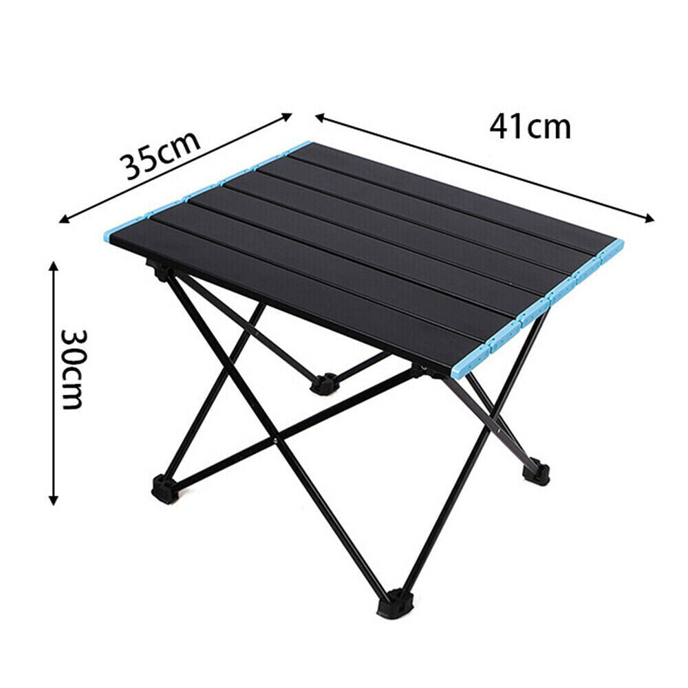 Portable Folding Table with Carry Bag for Camping, Car Detailing, Picnics, BBQs 