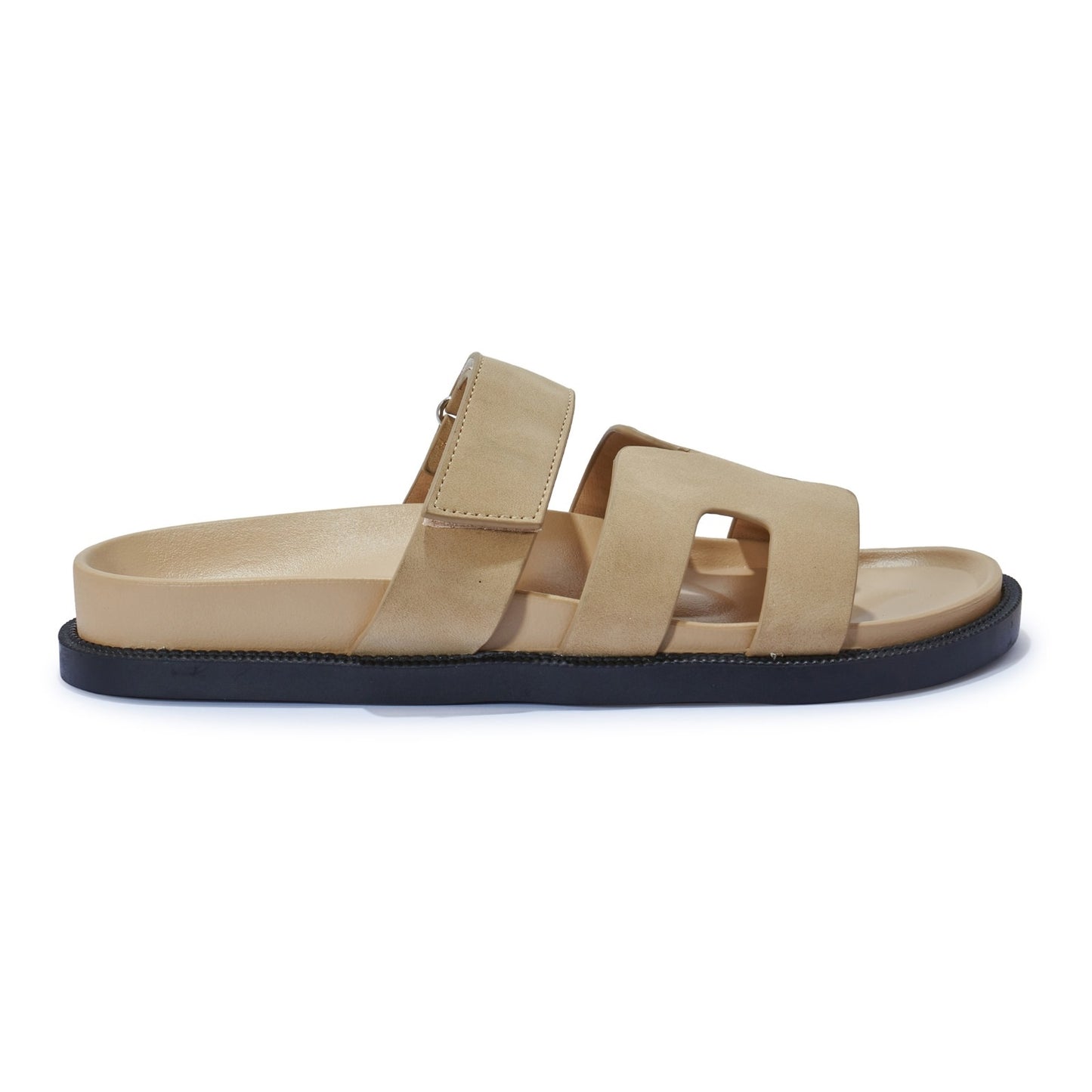 Trendy Women's Flatform Strap Sliders - Summer Slip-On Sandals