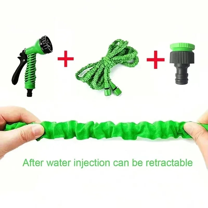 Ultimate Expandable Magic Hose with 7 Water Spraying Functions - High-Pressure Car Wash, Water Gun, Perfect for Home Garden Watering!