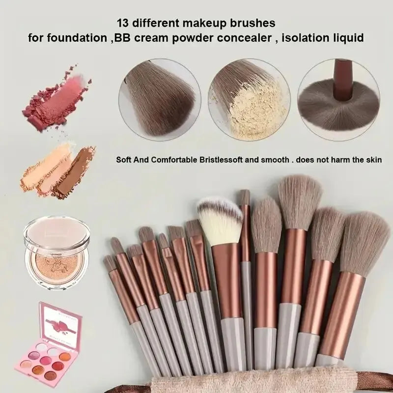 Ultimate Makeup Brush Set: Luxurious, Soft, and Professional Brushes for Effortless Beauty