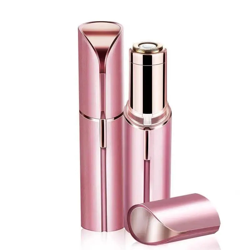 Lipstick-Shaped Portable Electric Hair Remover for Women: Effective, Painless Facial Hair Removal Solution