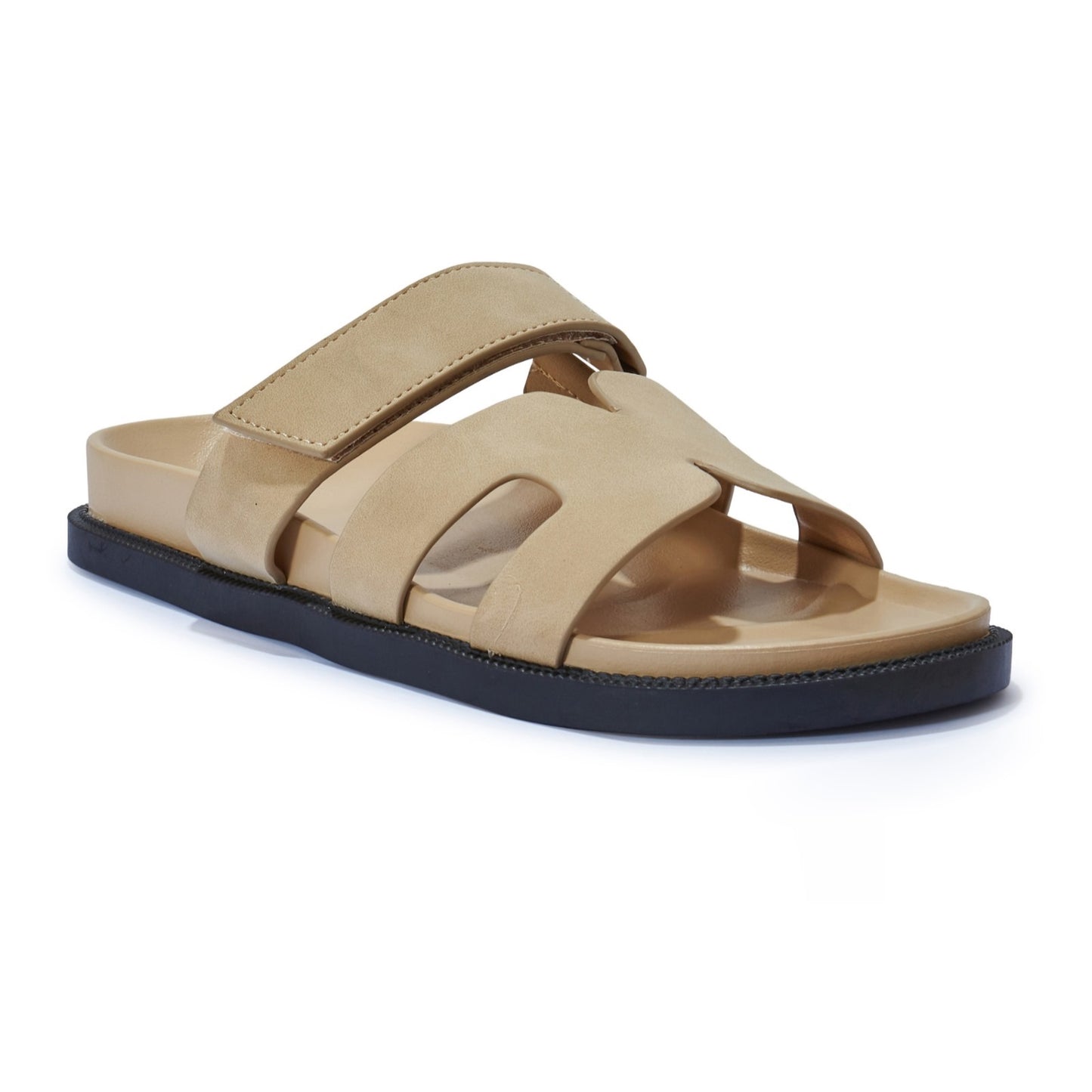 Trendy Women's Flatform Strap Sliders - Summer Slip-On Sandals