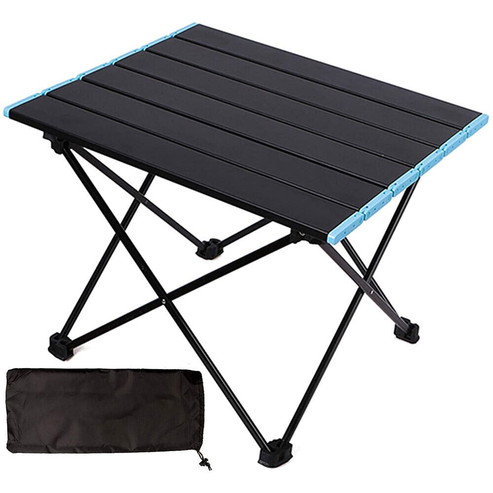 Portable Folding Table with Carry Bag for Camping, Car Detailing, Picnics, BBQs 