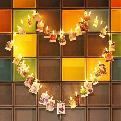 Photo Clip Pegs String Lights