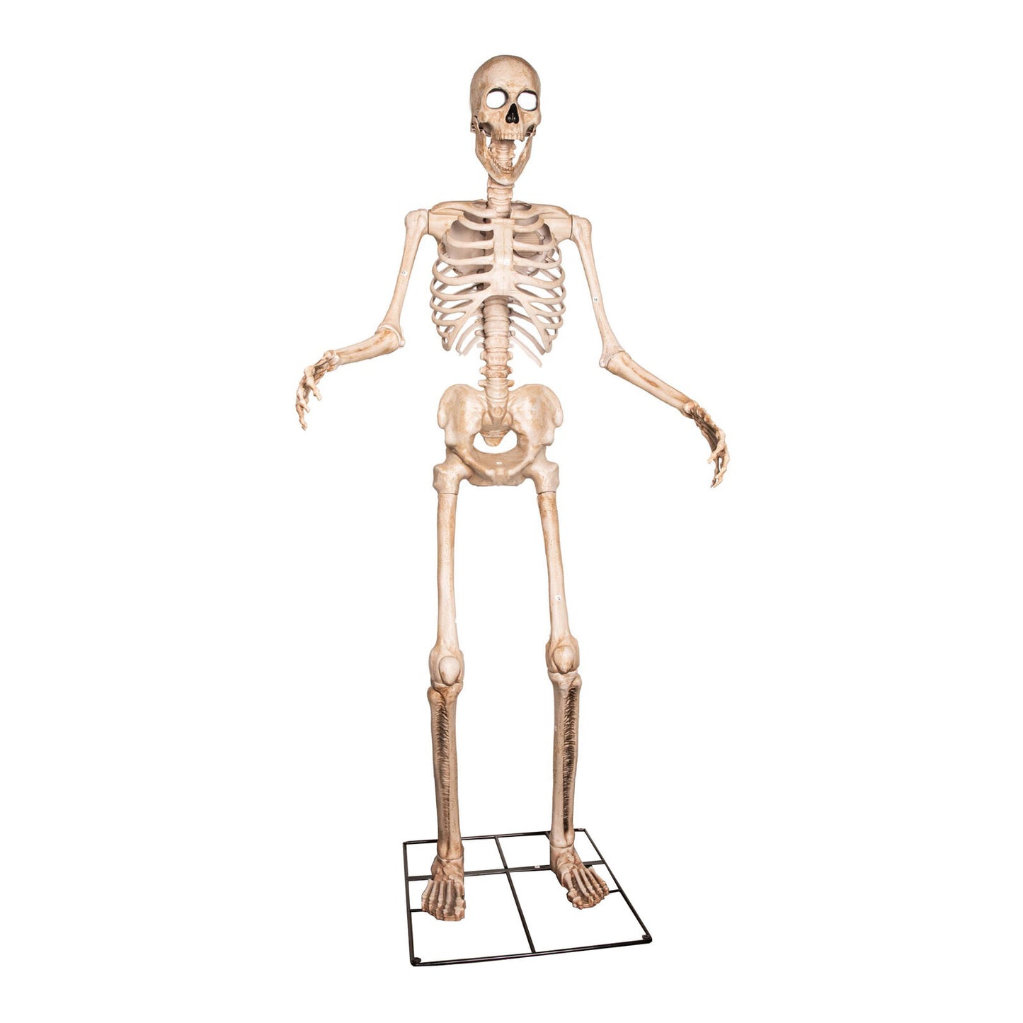 GIANT 8Ft (240Cm) Standing Outdoor Animatronic Halloween Skeleton Decoration