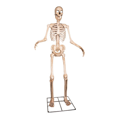 GIANT 8Ft (240Cm) Standing Outdoor Animatronic Halloween Skeleton Decoration