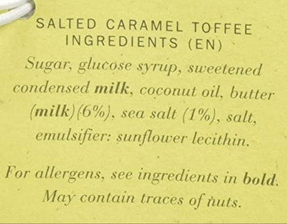 Luxury Sea Salted Toffee In Tin