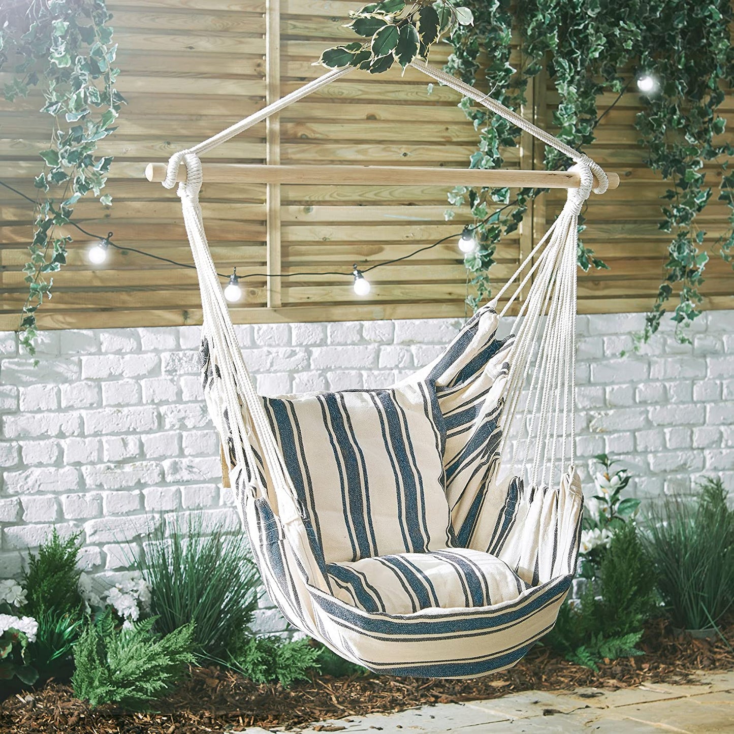 Striped Hanging Chair