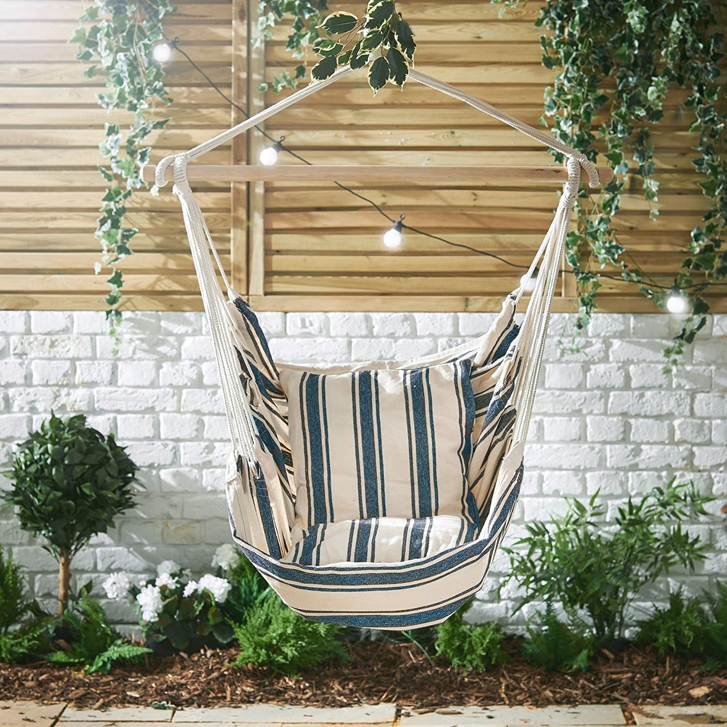 Striped Hanging Chair