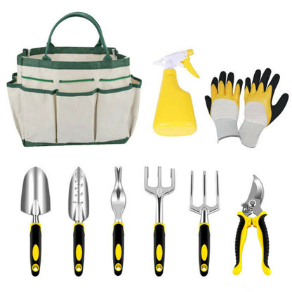 Gardening Tools Gift Kit Non Slip Handle With Tote Bag