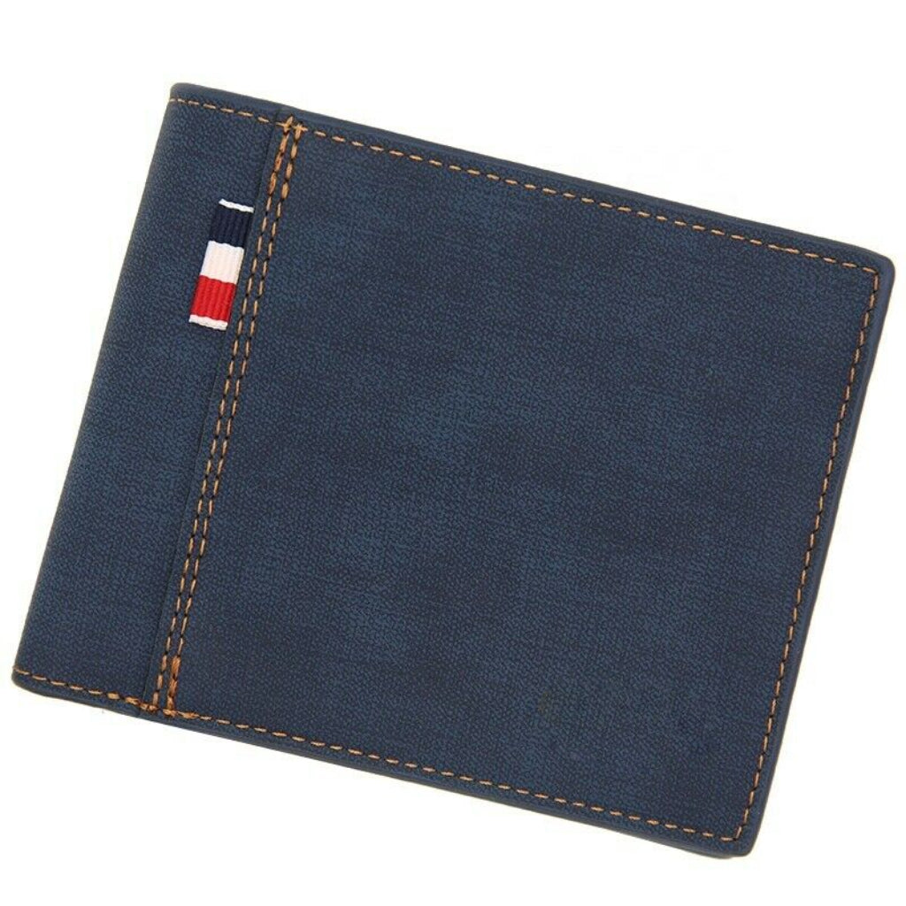 Men's Leather Wallet Rfid Contactless Protection